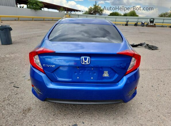 2HGFC2F50HH511538 2017 HONDA CIVIC Blue Widok z tyłu