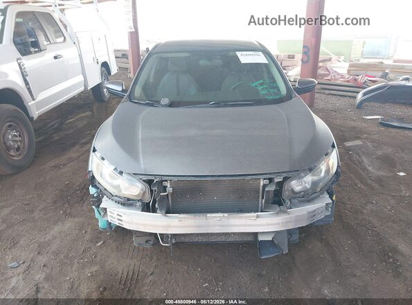 2HGFC2F50HH545138 2017 HONDA CIVIC Gray Widok wnętrza z tyłu