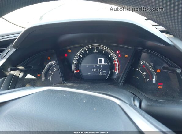 2HGFC2F50HH561632 2017 HONDA CIVIC Gray Rear seats view