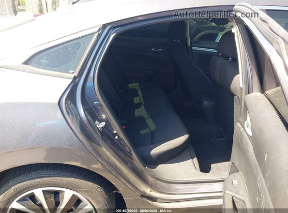 2HGFC2F50HH561632 2017 HONDA CIVIC Gray VIN sticker view