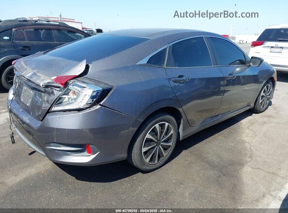 2HGFC2F50HH561632 2017 HONDA CIVIC Gray Rear right