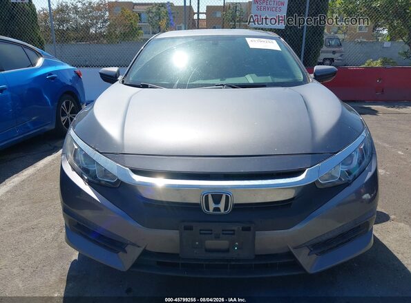 2HGFC2F50HH561632 2017 HONDA CIVIC Gray Dashboard view