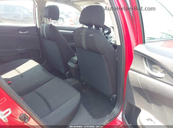 2HGFC2F50HH564613 2017 HONDA CIVIC Red VIN კოდის სტიკერის ხედი