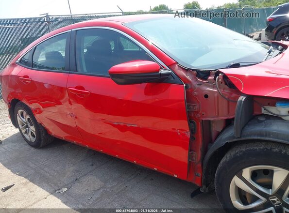 2HGFC2F50HH564613 2017 HONDA CIVIC Red სალონის 360-გრადუსიანი ხედი