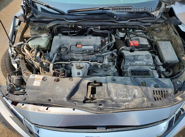 2HGFC2F50JH034809 2018 HONDA CIVIC Silver Rear interior view