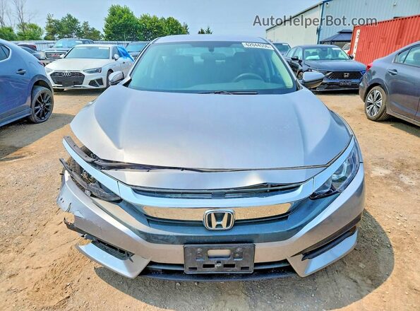 2HGFC2F50JH034809 2018 HONDA CIVIC Silver Front view