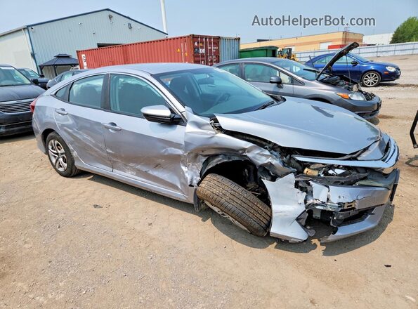 2HGFC2F50JH034809 2018 HONDA CIVIC Silver Front right