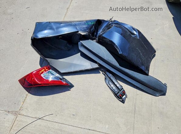 2HGFC2F50JH500397 2018 HONDA CIVIC Black Вид підкапотного простору