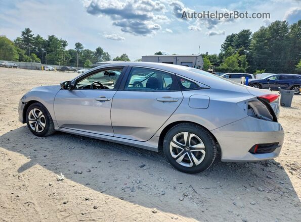 2HGFC2F50JH517474 2018 HONDA CIVIC Gray Rear left