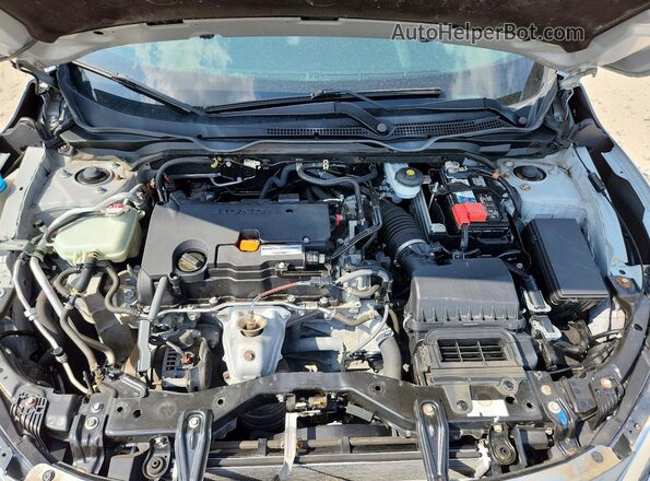 2HGFC2F50JH517474 2018 HONDA CIVIC Gray Rear interior view