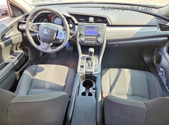 2HGFC2F50JH517474 2018 HONDA CIVIC Gray Dashboard view