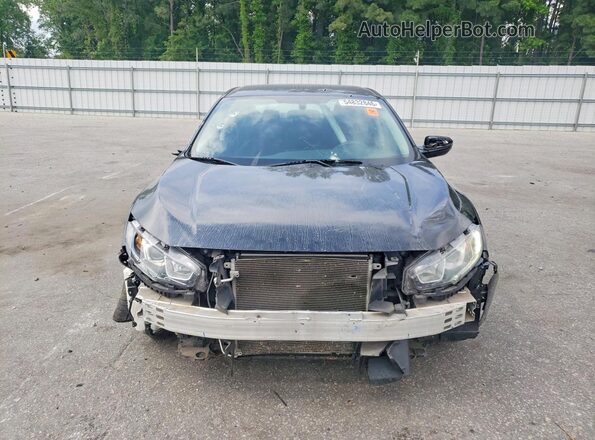 2HGFC2F50JH554508 2018 HONDA CIVIC Black Widok z przodu