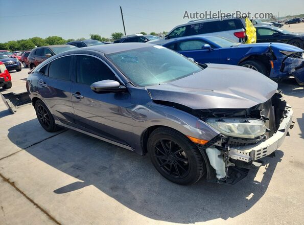 2HGFC2F50JH560650 2018 HONDA CIVIC Gray Przód prawy