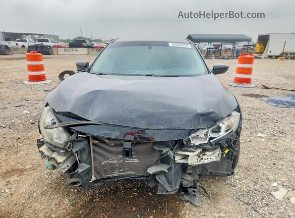 2HGFC2F50JH562589 2018 HONDA CIVIC Black Widok z przodu