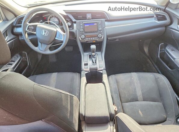 2HGFC2F50JH583569 2018 HONDA CIVIC Black Dashboard view