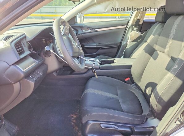 2HGFC2F50JH583569 2018 HONDA CIVIC Black Front interior view