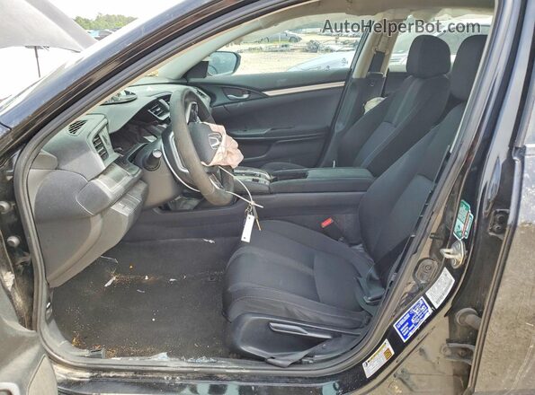 2HGFC2F50JH590067 2018 HONDA CIVIC Black Սալոնի դիմացի տեսք