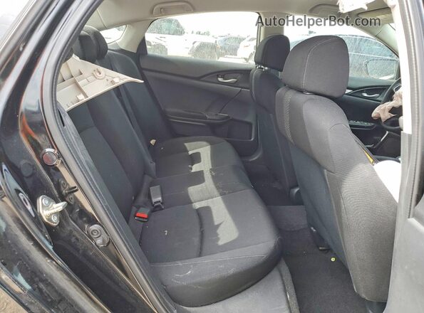 2HGFC2F50JH590067 2018 HONDA CIVIC Black Հետևի նստատեղերի տեսք