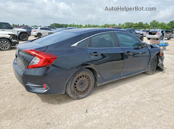 2HGFC2F50JH590067 2018 HONDA CIVIC Black Հետևի աջ