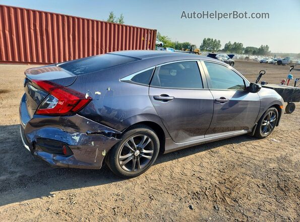 2HGFC2F50KH027103 2019 HONDA CIVIC Gray Հետևի աջ