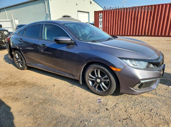 2HGFC2F50KH027103 2019 HONDA CIVIC Gray Առջևի աջ