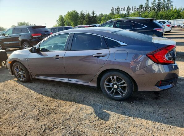 2HGFC2F50KH027103 2019 HONDA CIVIC Gray Հետևի ձախ