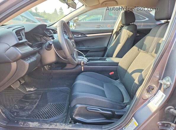 2HGFC2F50KH027103 2019 HONDA CIVIC Gray Սալոնի դիմացի տեսք
