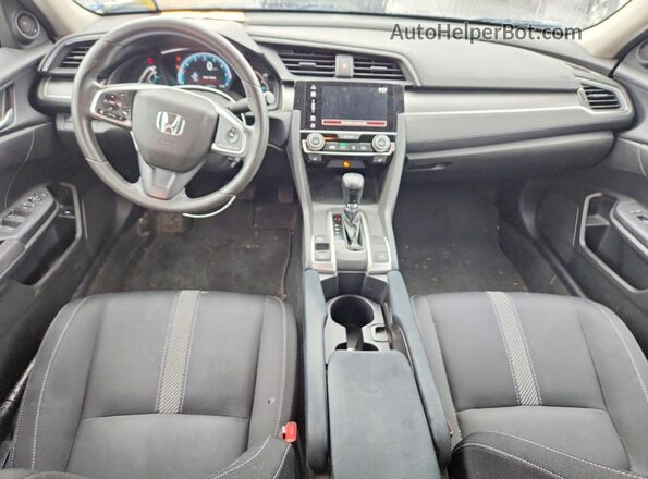 2HGFC2F51GH005618 2016 HONDA CIVIC Black Widok deski rozdzielczej