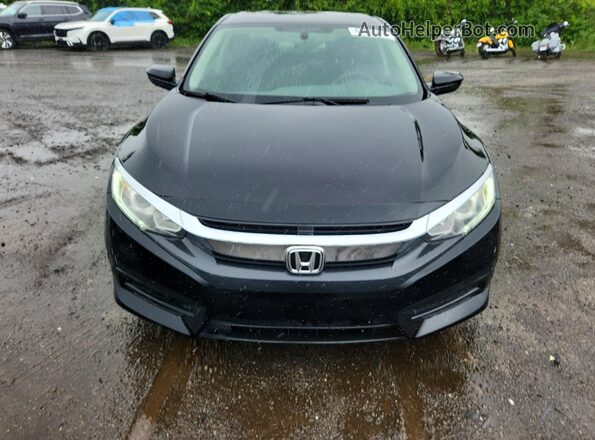 2HGFC2F51GH005618 2016 HONDA CIVIC Black Widok z przodu