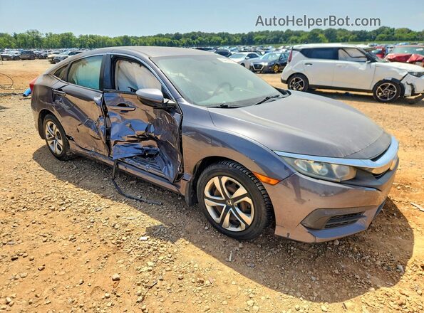 2HGFC2F51GH502023 2016 HONDA CIVIC Gray Առջևի աջ