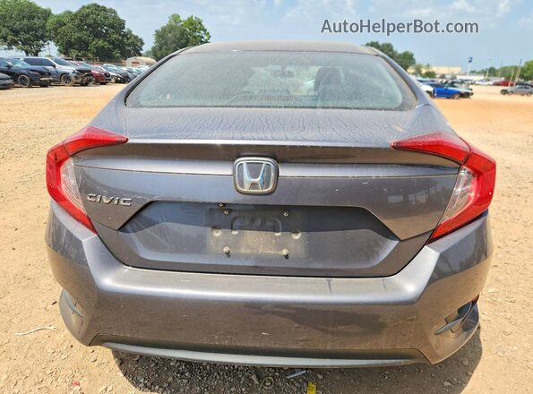 2HGFC2F51GH502023 2016 HONDA CIVIC Gray Հետևի տեսք