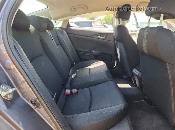 2HGFC2F51GH502023 2016 HONDA CIVIC Gray Հետևի նստատեղերի տեսք