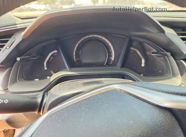 2HGFC2F51GH502023 2016 HONDA CIVIC Gray Սարքավորումների վահանակի տեսք