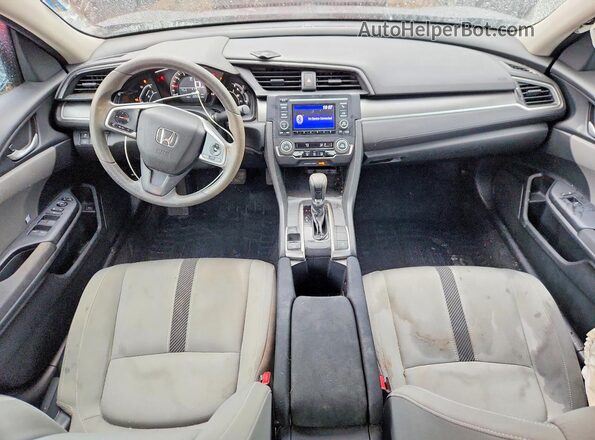 2HGFC2F51GH502670 2016 HONDA CIVIC Gray Vista del salpicadero