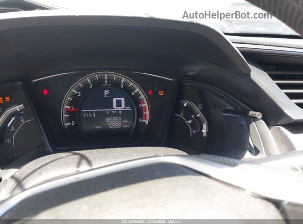 2HGFC2F51GH512308 2016 HONDA CIVIC White Vista de los asientos traseros