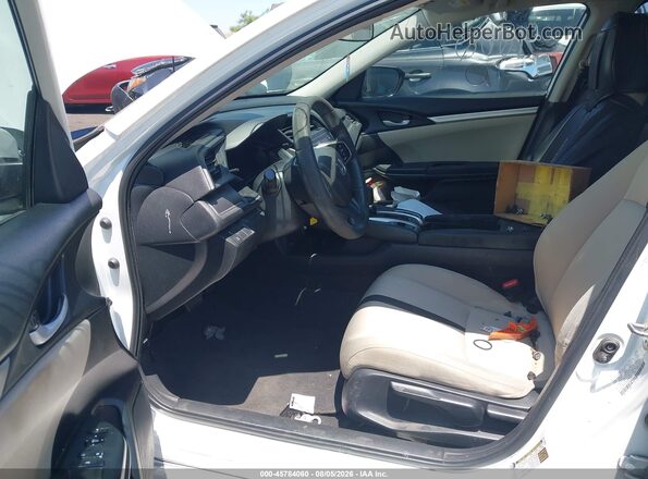 2HGFC2F51GH512308 2016 HONDA CIVIC White Vista interior delantera