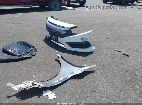 2HGFC2F51GH512308 2016 HONDA CIVIC White Vista del cuadro de instrumentos