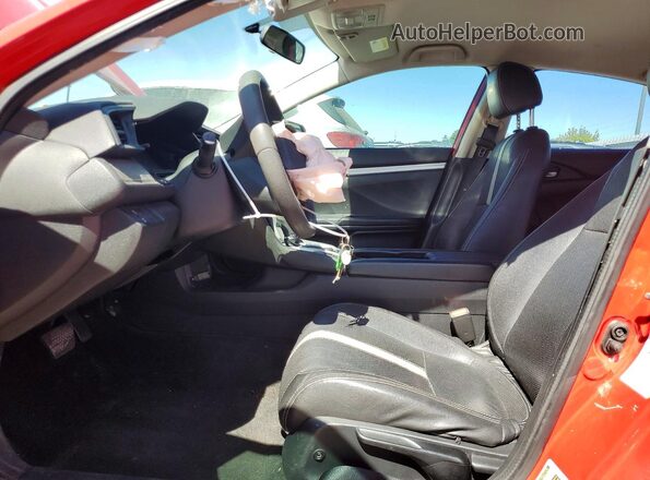 2HGFC2F51GH528170 2016 HONDA CIVIC Red წინა სალონის ხედი