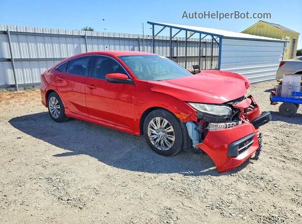 2HGFC2F51GH528170 2016 HONDA CIVIC Red წინა მარჯვენა