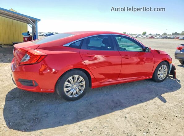2HGFC2F51GH528170 2016 HONDA CIVIC Red უკანა მარჯვენა