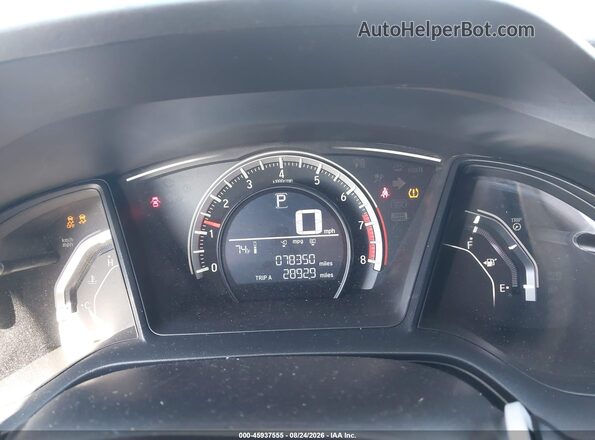 2HGFC2F51GH539881 2016 HONDA CIVIC Gray Вид задніх сидінь