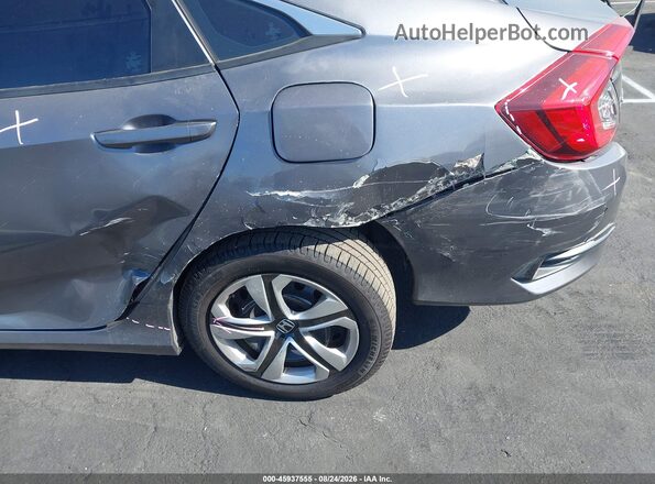 2HGFC2F51GH539881 2016 HONDA CIVIC Gray Вид спереду
