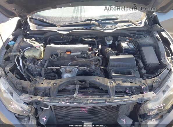 2HGFC2F51GH539881 2016 HONDA CIVIC Gray Вид ззаду