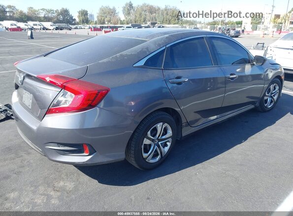 2HGFC2F51GH539881 2016 HONDA CIVIC Gray Задня права чверть