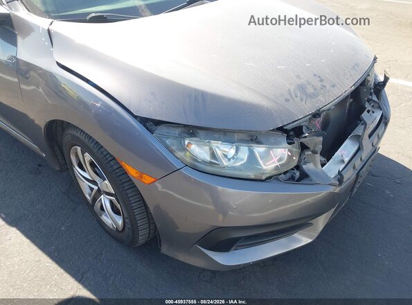 2HGFC2F51GH539881 2016 HONDA CIVIC Gray 
