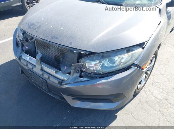2HGFC2F51GH539881 2016 HONDA CIVIC Gray 