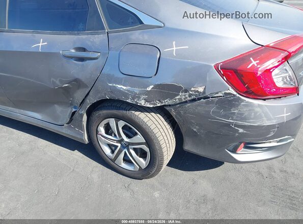 2HGFC2F51GH539881 2016 HONDA CIVIC Gray 