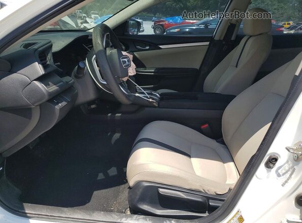 2HGFC2F51GH556261 2016 HONDA CIVIC White წინა სალონის ხედი