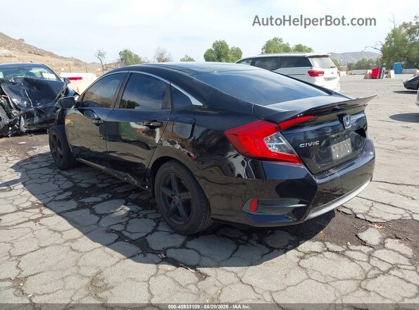 2HGFC2F51GH566806 2016 HONDA CIVIC Black Tył lewy