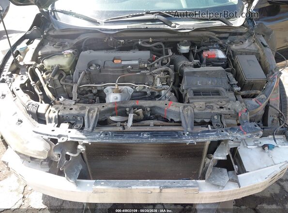 2HGFC2F51GH566806 2016 HONDA CIVIC Black Widok z tyłu